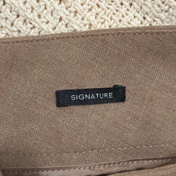 Talbots Womens Pants Brown Signature Petite Career Professional Stretch 12P - Picture 6 of 13